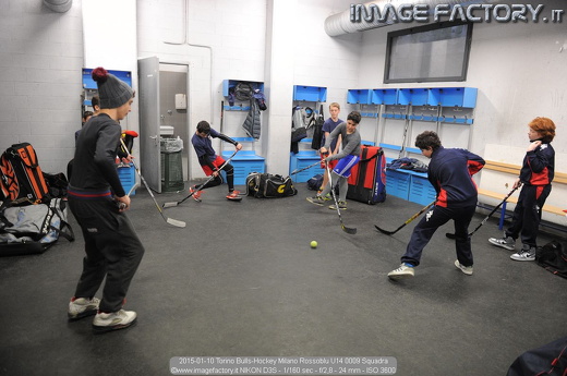 2015-01-10 Torino Bulls-Hockey Milano Rossoblu U14 0009 Squadra